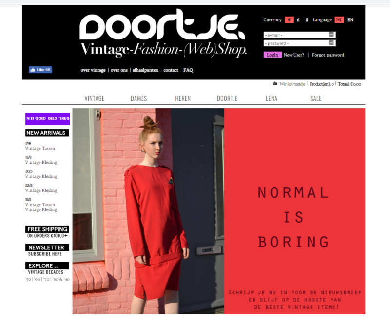 Vintage kleding online Eveoaks