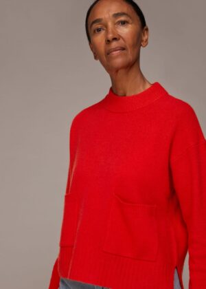 Pocket Detail Wool Jumper van Whistles